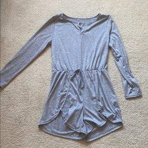 Long sleeve romper